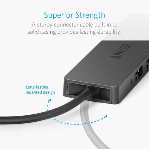 מפצל 4 כניסות Anker USB 3.0 דגם A7516
