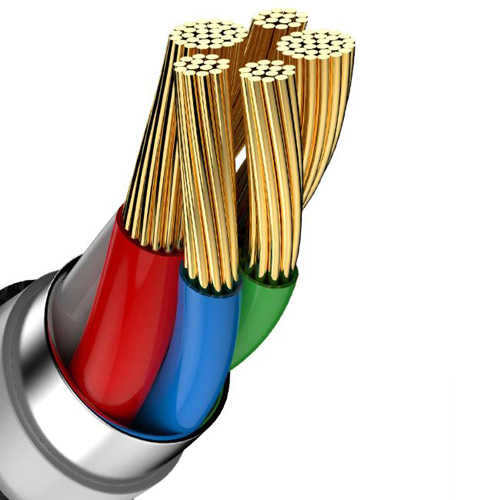 כבל טעינה וסנכרון USB Type-C PD 60W באורך 1 מטר Baseus