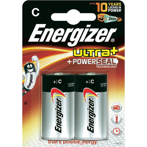 זוג סוללות  דגם C תוצרת Energizer