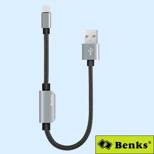 מפצל טעינה / אודיו Lightning לאייפון Benks דגם U47