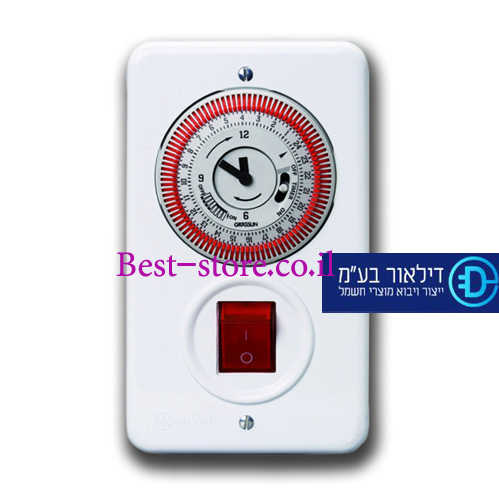 קוצב זמן 24 שעות לדוד התקנה תחת הטיח Dealor