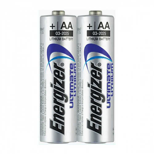 זוג סוללות ליתיום Energizer AA
