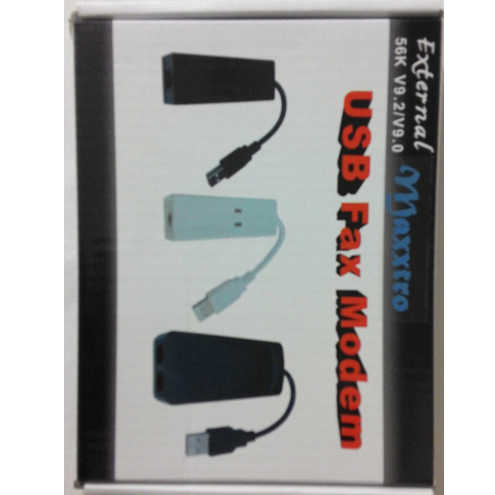 מודם פקס חיצוני בחיבור USB