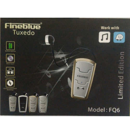 אוזניית בלוטוס רולר Fineblue דגם Tuxedo