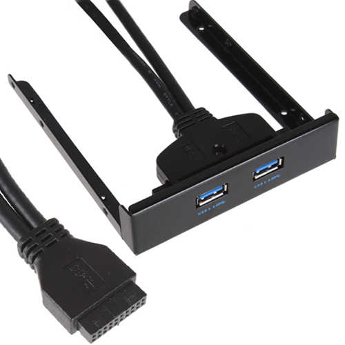 פאנל קדמי למחשב עם שני כניסות USB 3.0