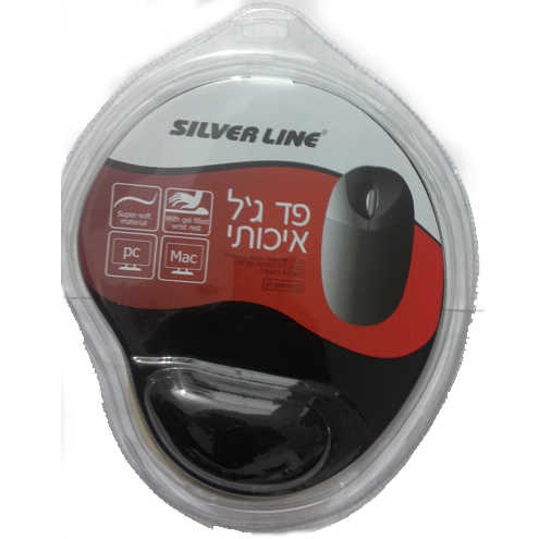 משטח ג'ל לעכבר Silver Line