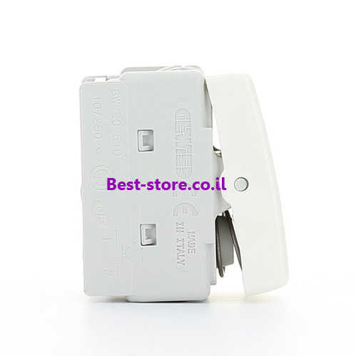 מפסק יחיד Gewiss System דגם GW20571L