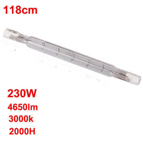 נורת קוורץ הלוגן Electra R7s 118mm 230W