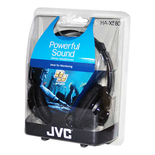 אוזניות די ג'יי JVC דגם HA-X580