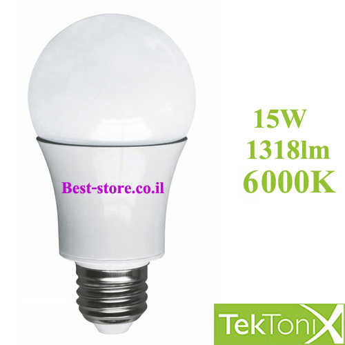 נורת לד TekTonix A60 E27 15W 6K