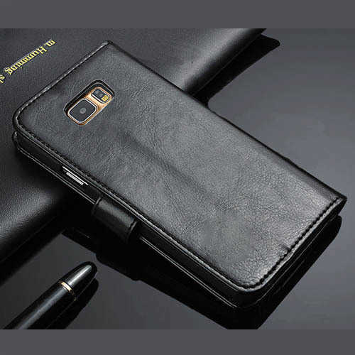 ארנק מעור סינטטי PU ל- Samsung Galaxy S6