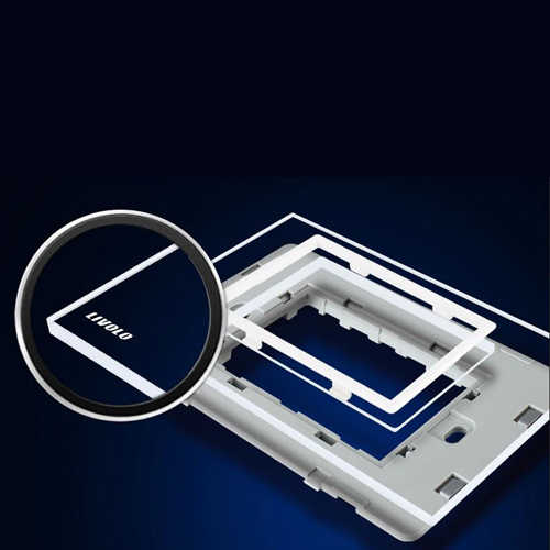 שקע כוח ישראלי + מטען Livolo USB 2.1A דגם VL-C9C1IL1U-11