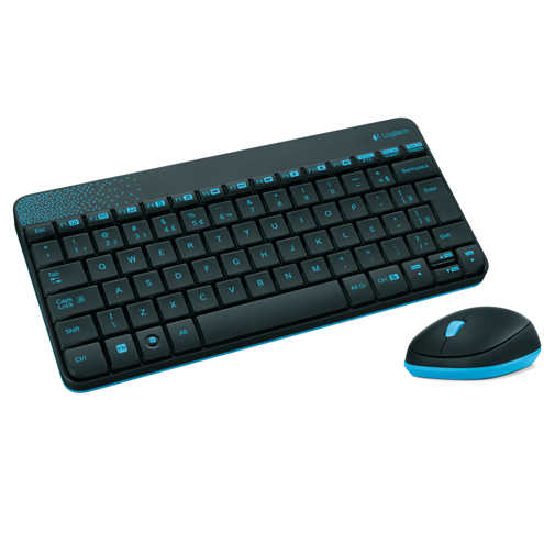 סט מקלדת ועכבר אלחוטית Logitech דגם MK240