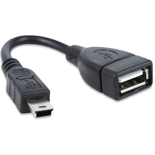 כבל OTG בחיבור מיני USB
