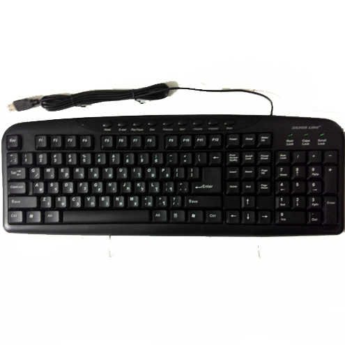 מקלדת מולטימדיה Silver Line דגם  KB-880HE