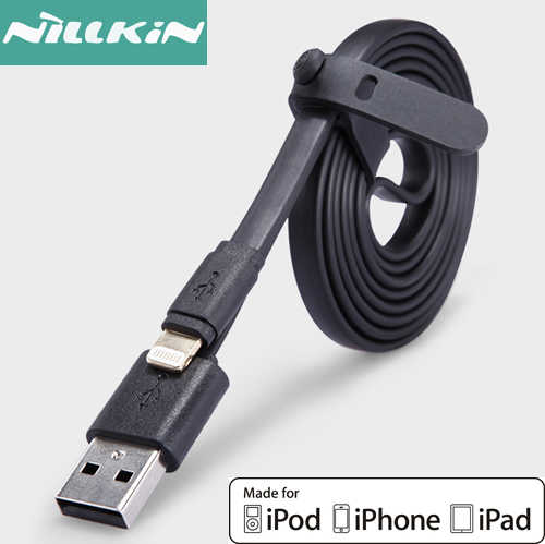 כבל טעינה וסנכרון שטוח Lightning מאושר אפל Nillkin