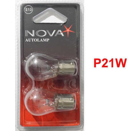 זוג נורות בלם Nova דגם P21W