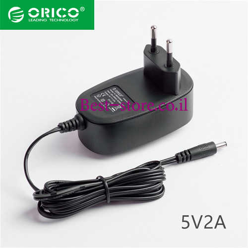 ספק כוח 5V/2A חיבור Orico DC 3.5/1.35