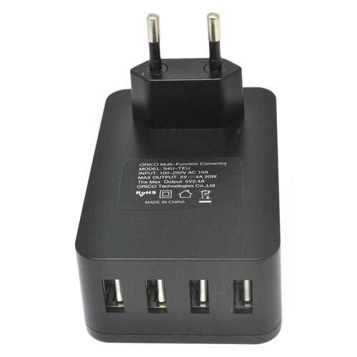 שקע אוניברסלי עם 4 חיבורי Orico USB דגם S4U