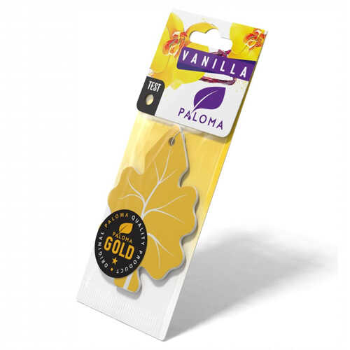 עץ ריח שלישייה ניחוח וניל Paloma Gold