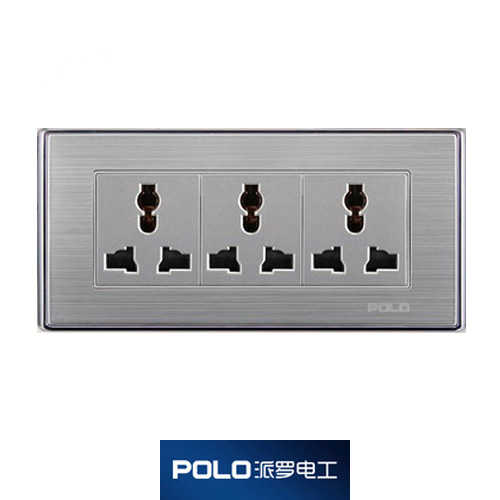 רב שקע אוניברסלי x3 תה''ט POLO