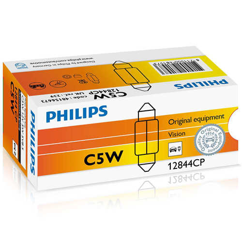 נורת בננה לרכב 10 יח'  Philips דגם C5W
