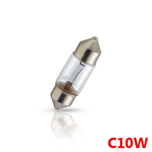 נורת בננה לרכב 10 יח' philips LongLife דגם C10W