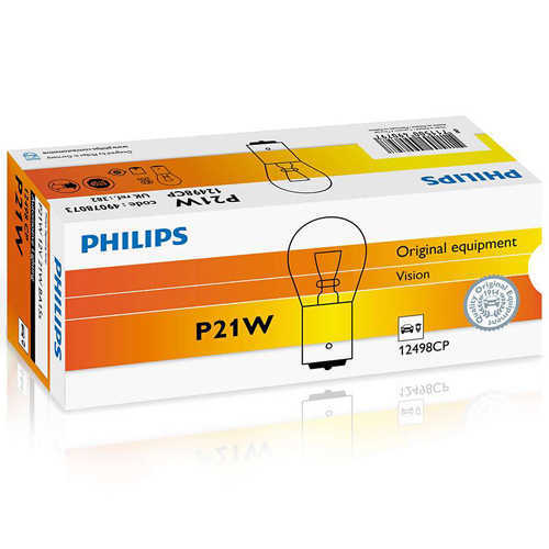 נורת בלם לרכב 10 יח' Philips דגם P21W