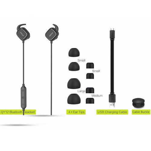 אוזניות Bluetooth 4.1 ספורט QCY QY12