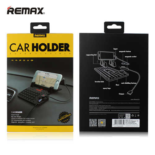 מעמד סמארטפון לרכב עם כבל טעינה Remax CS101