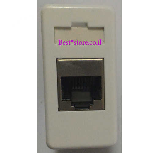 שקע רשת RJ45 Cat5e תואם גוויס Fetaya