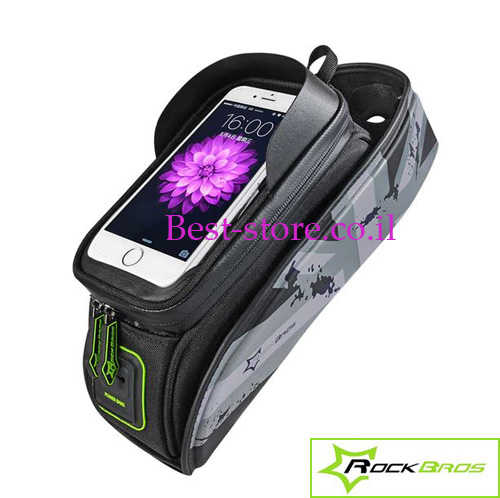 נרתיק לאופניים עם כיסוי שקוף לסמארטפון ROCKBROS דגם RB-021