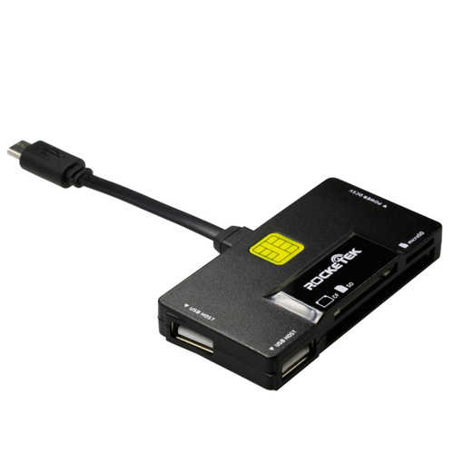 קורא כרטיסי זיכרון Rocketek OTG32U OTG