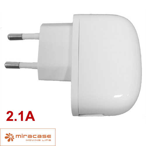 מטען קיר MIRACASE 2.1A USB