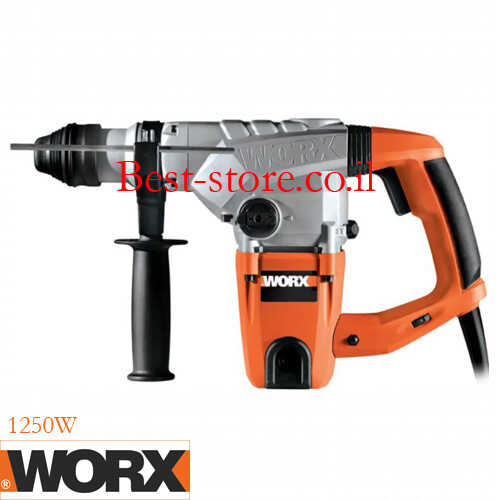 פטישון חשמלי לחציבה וקידוח WORX 1250W
