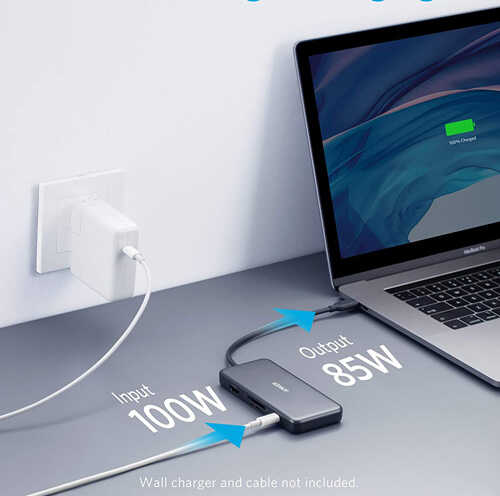 רכזת 7 ב- 1 Aanker USB Type-C דגם 371