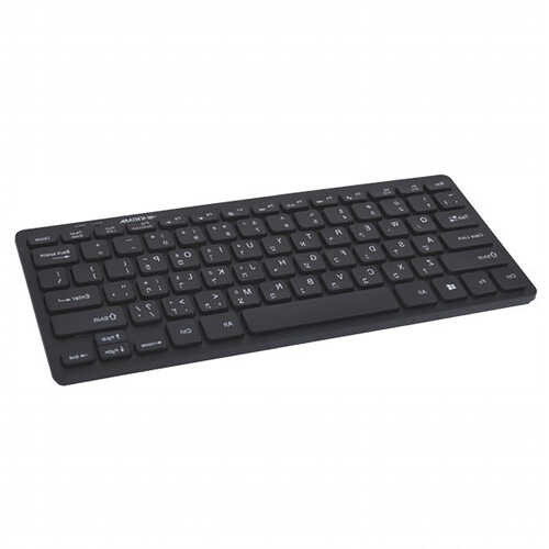 מקלדת מיני חוטית SIGMA FLAT-1-HE-BK